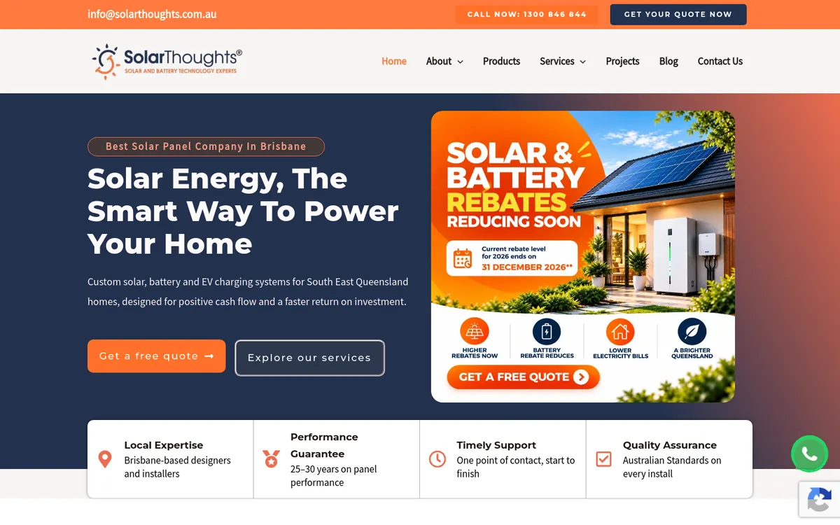Homepage of SolarThoughts's website